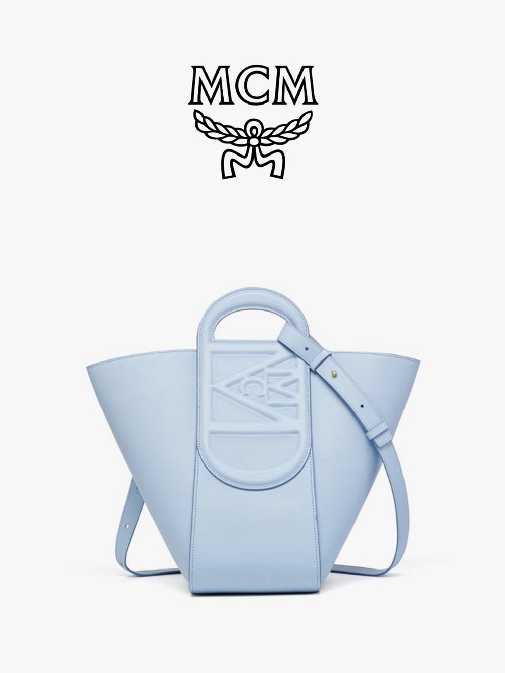 MCM Mode Travia Tote In Spanish Nappa Leather